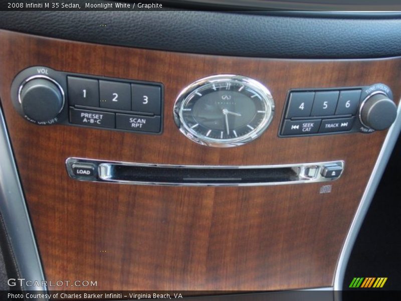 Moonlight White / Graphite 2008 Infiniti M 35 Sedan