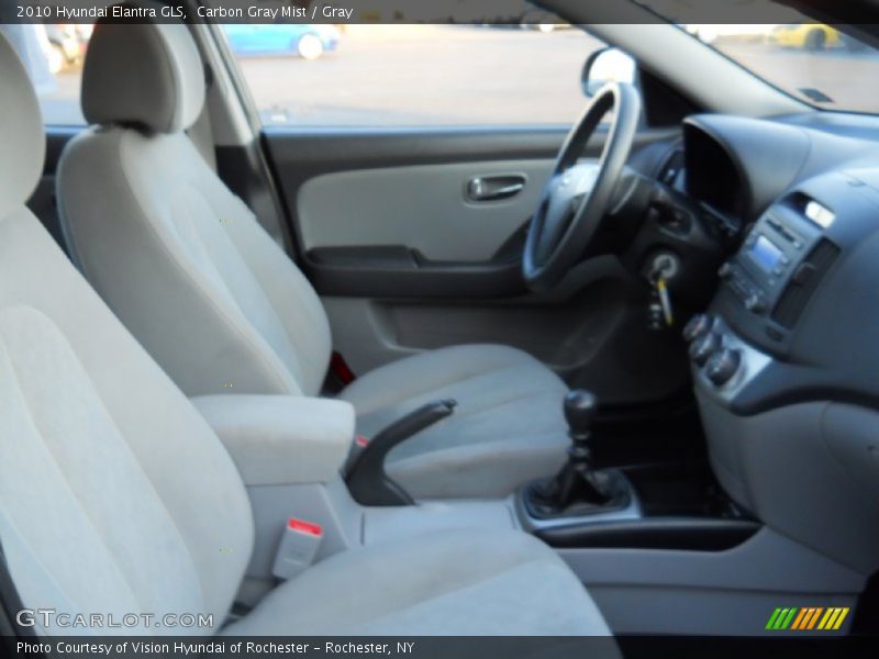 Carbon Gray Mist / Gray 2010 Hyundai Elantra GLS