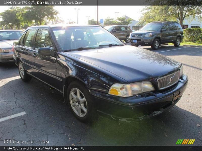 Dark Blue Metallic / Dark Gray 1998 Volvo S70 GLT