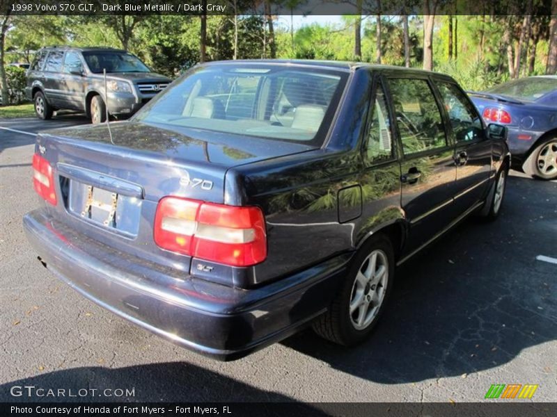 Dark Blue Metallic / Dark Gray 1998 Volvo S70 GLT