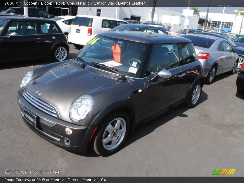 Royal Grey Metallic / Carbon Black Lounge Leather 2006 Mini Cooper Hardtop