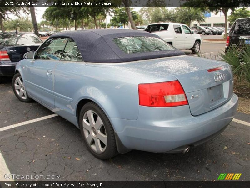  2005 A4 1.8T Cabriolet Crystal Blue Metallic