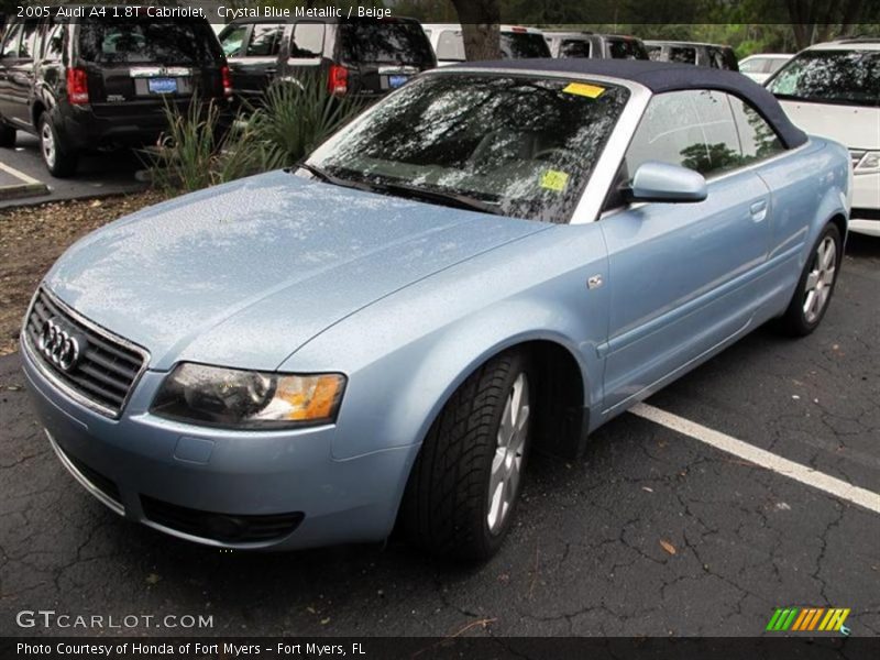 Front 3/4 View of 2005 A4 1.8T Cabriolet