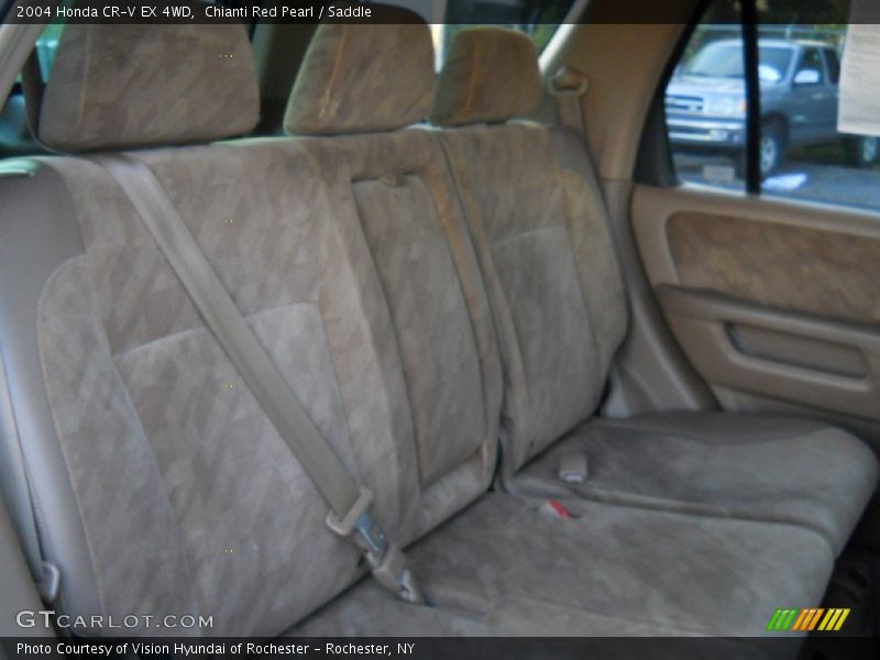 Chianti Red Pearl / Saddle 2004 Honda CR-V EX 4WD