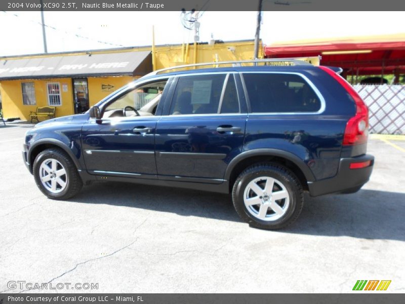 Nautic Blue Metallic / Taupe 2004 Volvo XC90 2.5T