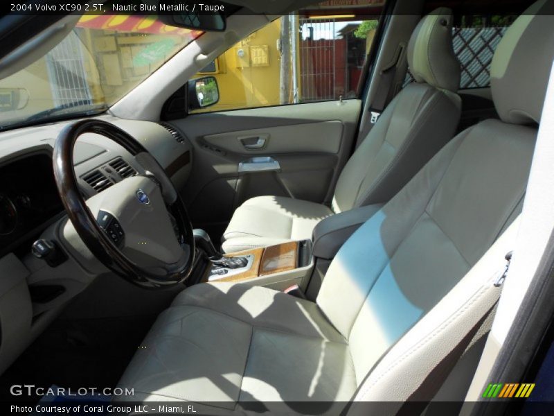 Nautic Blue Metallic / Taupe 2004 Volvo XC90 2.5T