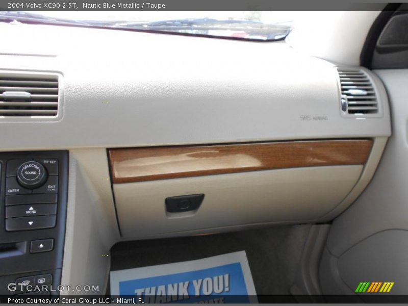 Nautic Blue Metallic / Taupe 2004 Volvo XC90 2.5T