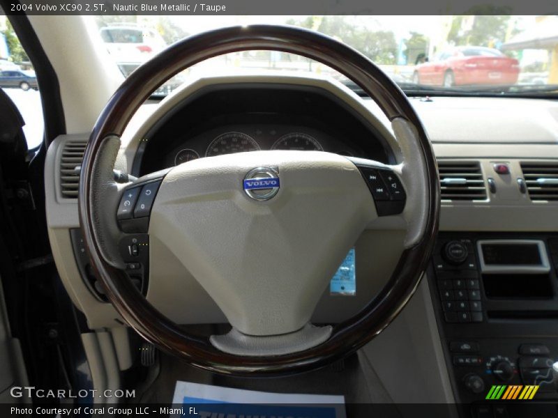 Nautic Blue Metallic / Taupe 2004 Volvo XC90 2.5T