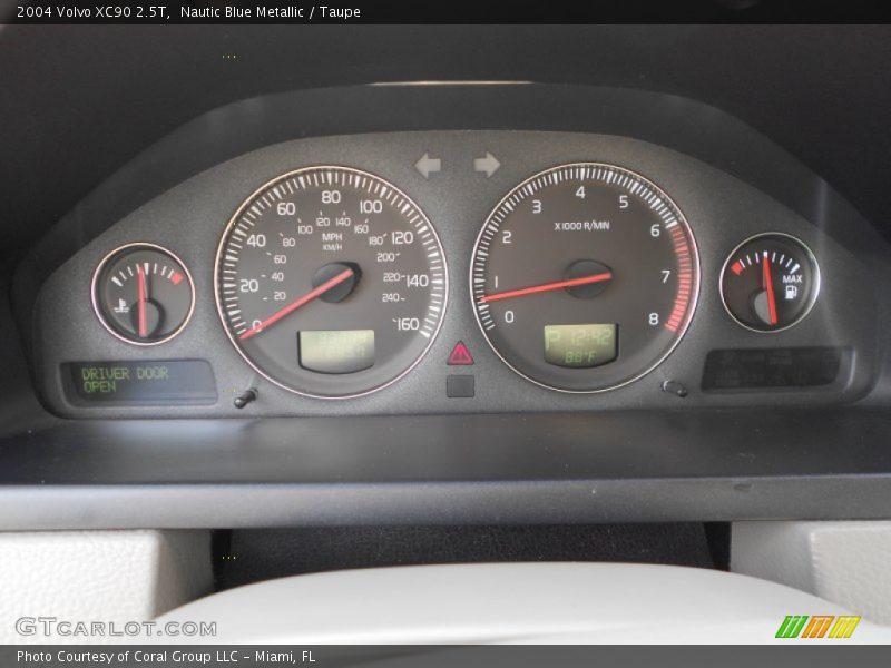  2004 XC90 2.5T 2.5T Gauges