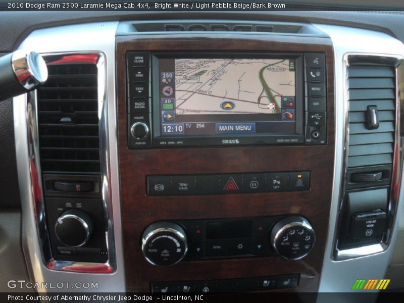 Navigation of 2010 Ram 2500 Laramie Mega Cab 4x4