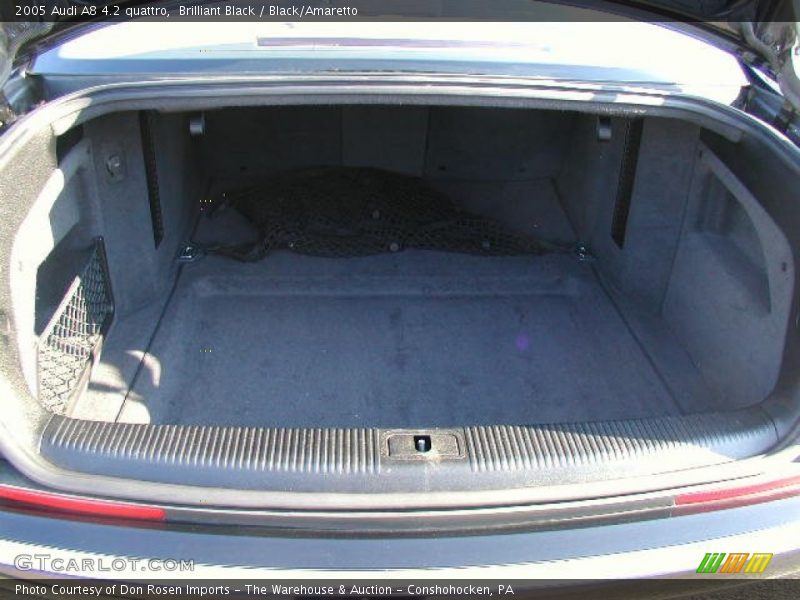 Brilliant Black / Black/Amaretto 2005 Audi A8 4.2 quattro