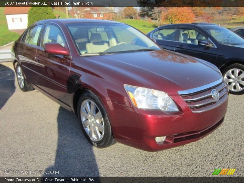 Cassis Red Pearl / Ivory 2007 Toyota Avalon XLS