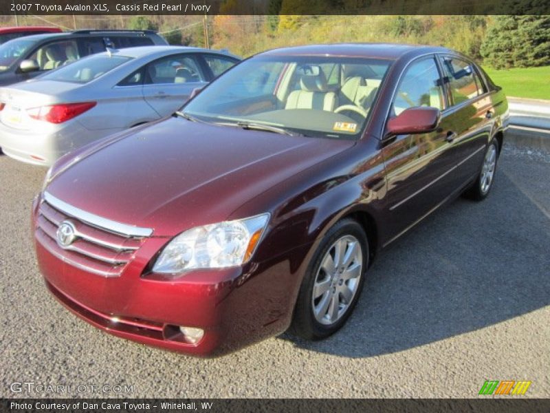 Cassis Red Pearl / Ivory 2007 Toyota Avalon XLS