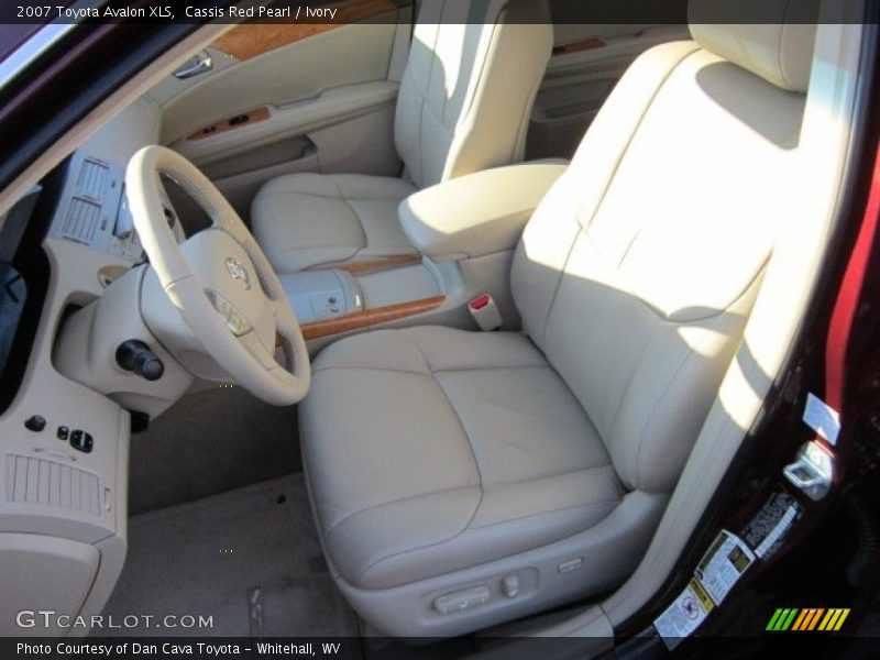 Cassis Red Pearl / Ivory 2007 Toyota Avalon XLS