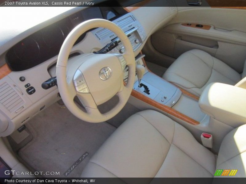 Cassis Red Pearl / Ivory 2007 Toyota Avalon XLS