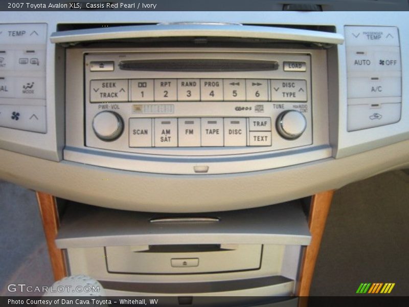 Cassis Red Pearl / Ivory 2007 Toyota Avalon XLS