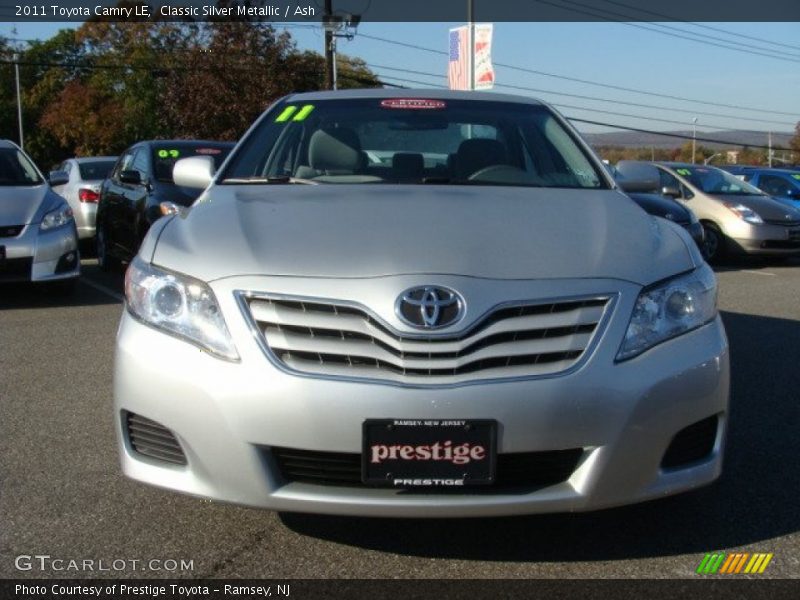 Classic Silver Metallic / Ash 2011 Toyota Camry LE
