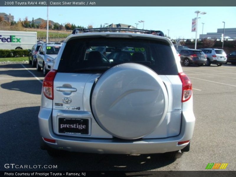 Classic Silver Metallic / Ash 2008 Toyota RAV4 4WD