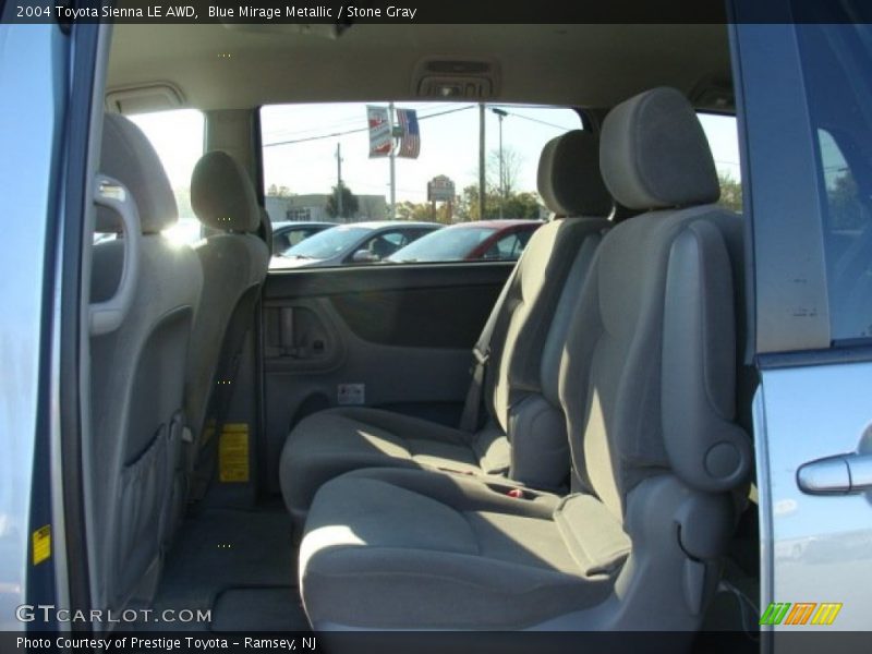 Blue Mirage Metallic / Stone Gray 2004 Toyota Sienna LE AWD
