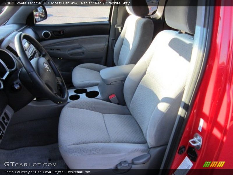 Radiant Red / Graphite Gray 2005 Toyota Tacoma TRD Access Cab 4x4