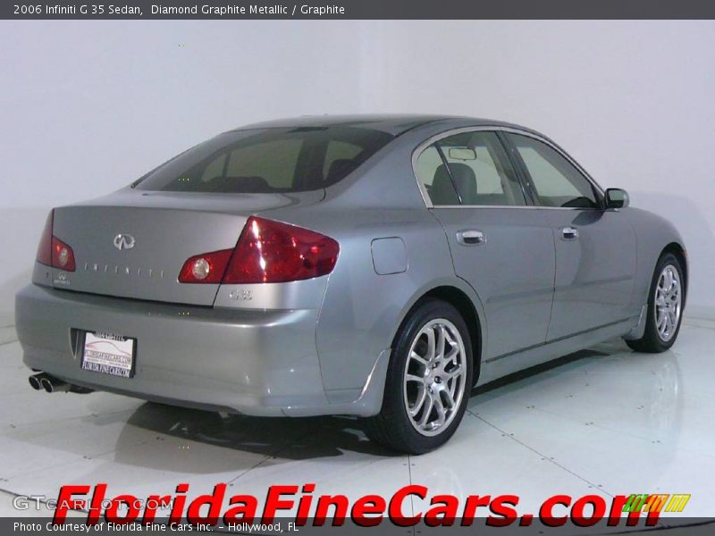 Diamond Graphite Metallic / Graphite 2006 Infiniti G 35 Sedan