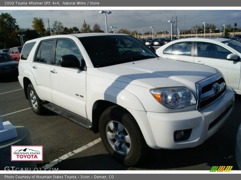Natural White / Stone 2009 Toyota 4Runner SR5 4x4