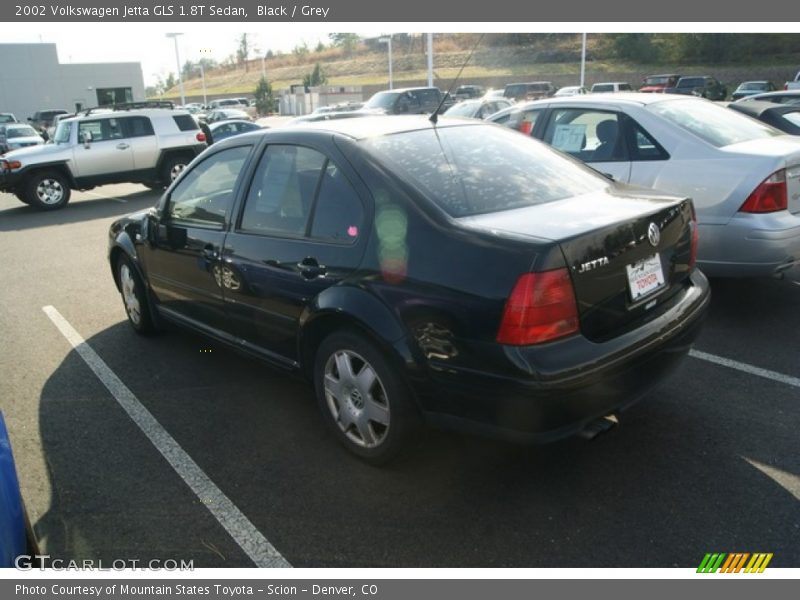 Black / Grey 2002 Volkswagen Jetta GLS 1.8T Sedan