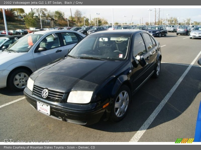Black / Grey 2002 Volkswagen Jetta GLS 1.8T Sedan