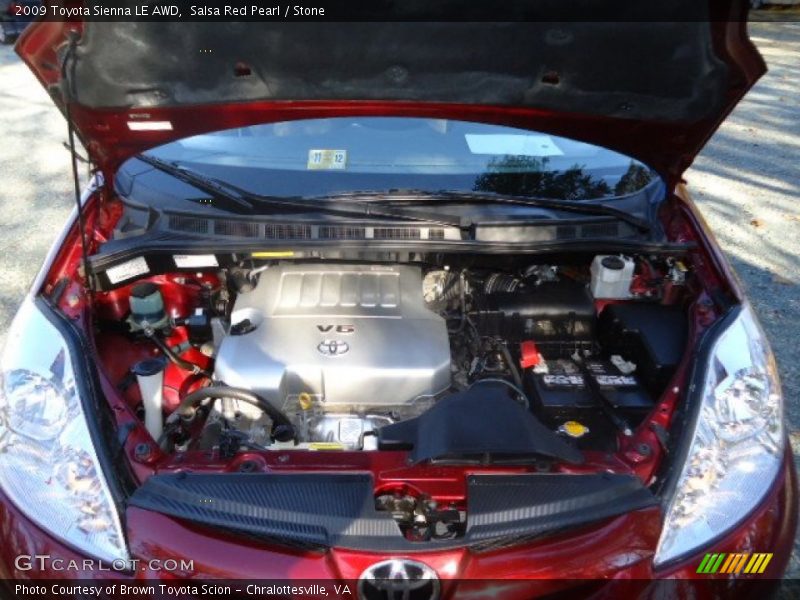  2009 Sienna LE AWD Engine - 3.5 Liter DOHC 24-Valve VVT-i V6