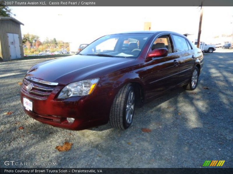 Cassis Red Pearl / Graphite 2007 Toyota Avalon XLS