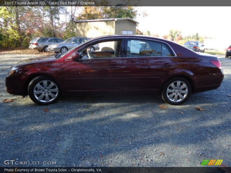 Cassis Red Pearl / Graphite 2007 Toyota Avalon XLS