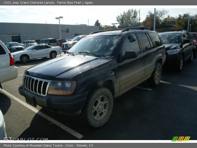 Patriot Blue Pearl / Agate 2001 Jeep Grand Cherokee Laredo