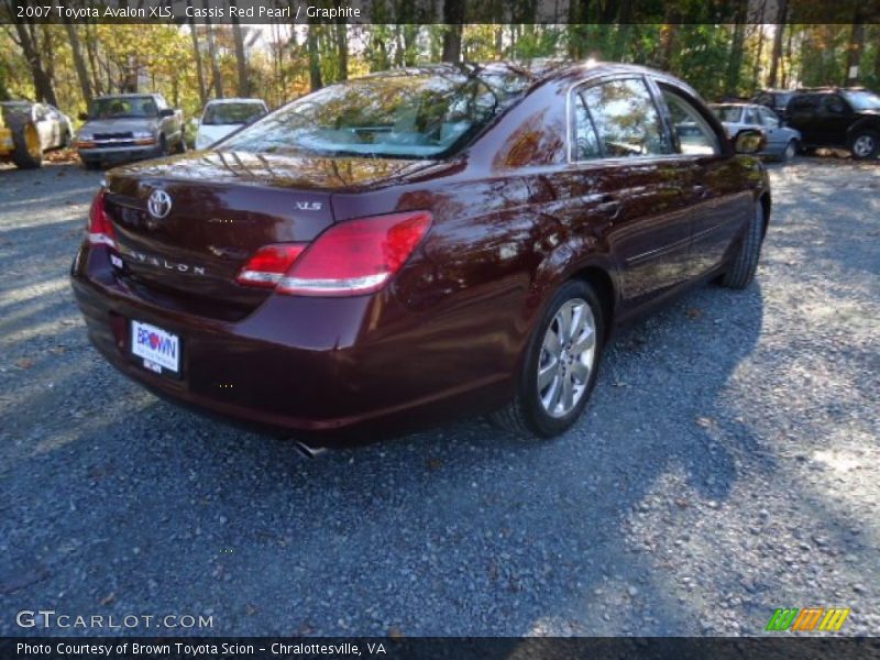 Cassis Red Pearl / Graphite 2007 Toyota Avalon XLS