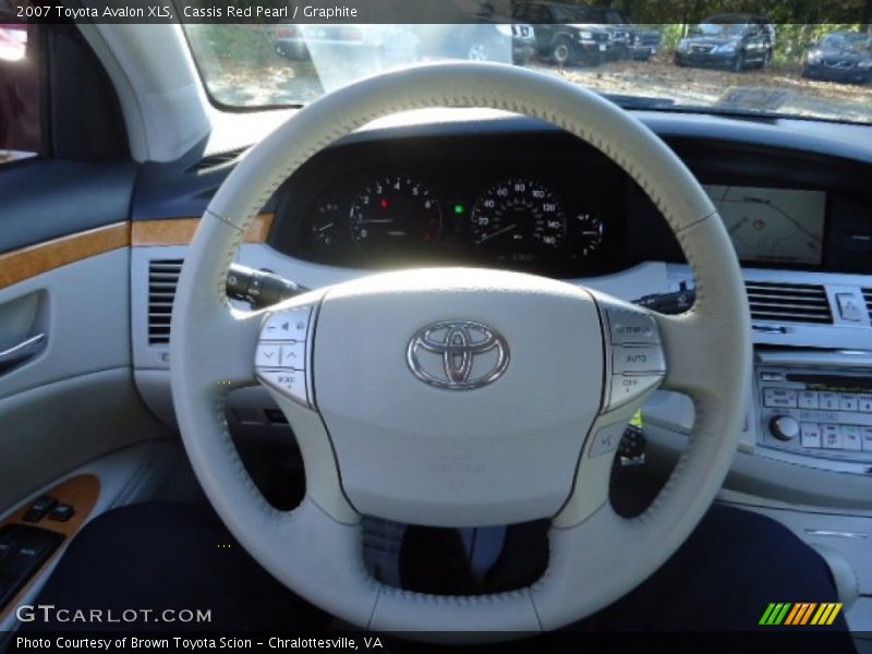 Cassis Red Pearl / Graphite 2007 Toyota Avalon XLS