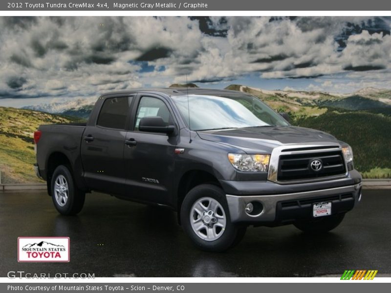 Magnetic Gray Metallic / Graphite 2012 Toyota Tundra CrewMax 4x4
