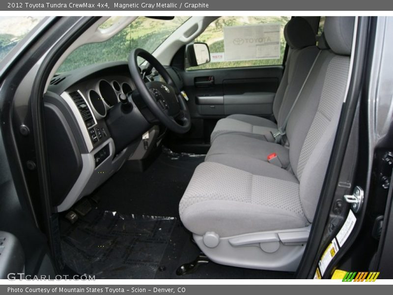  2012 Tundra CrewMax 4x4 Graphite Interior