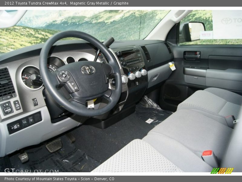 Magnetic Gray Metallic / Graphite 2012 Toyota Tundra CrewMax 4x4