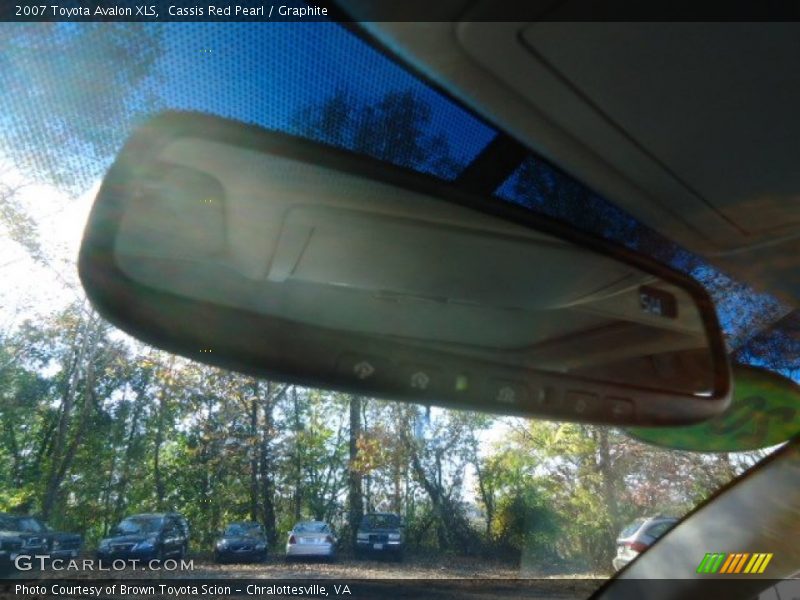 Cassis Red Pearl / Graphite 2007 Toyota Avalon XLS