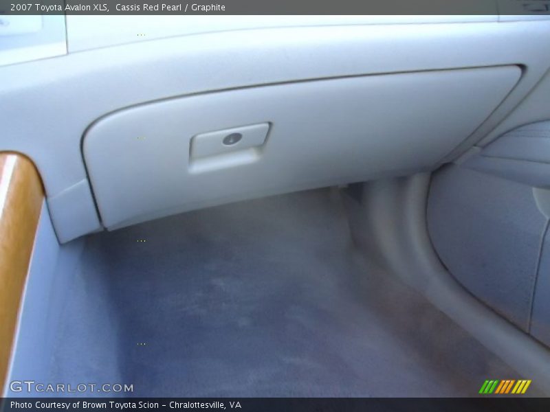 Cassis Red Pearl / Graphite 2007 Toyota Avalon XLS