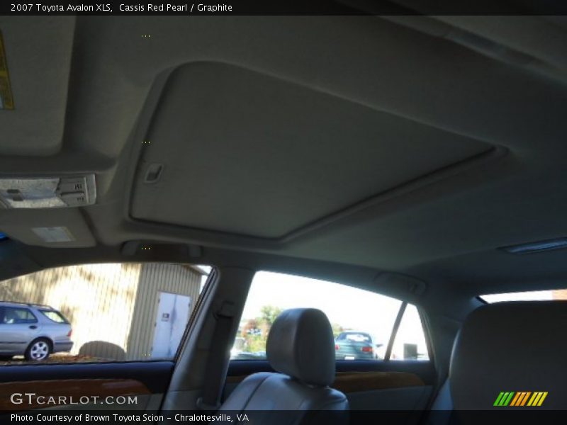 Cassis Red Pearl / Graphite 2007 Toyota Avalon XLS