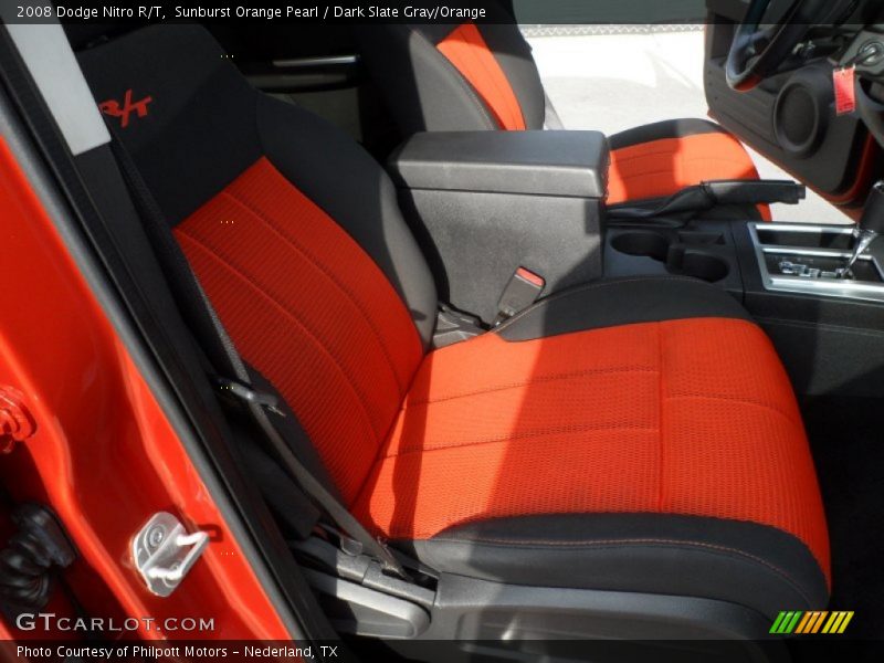  2008 Nitro R/T Dark Slate Gray/Orange Interior