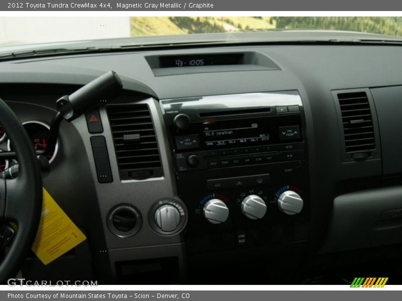 Magnetic Gray Metallic / Graphite 2012 Toyota Tundra CrewMax 4x4