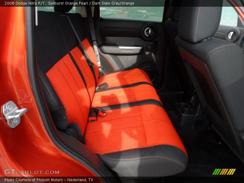  2008 Nitro R/T Dark Slate Gray/Orange Interior