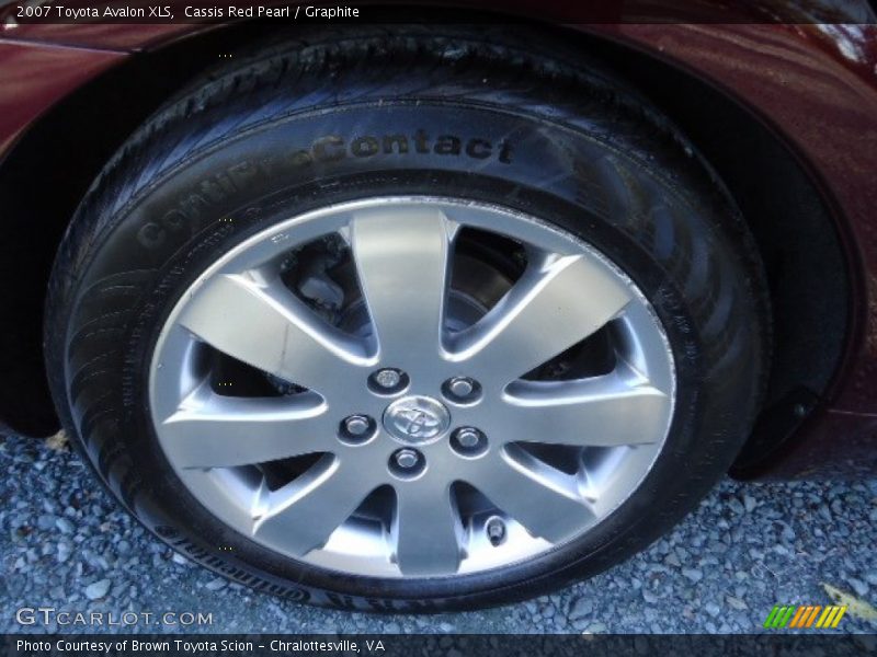 Cassis Red Pearl / Graphite 2007 Toyota Avalon XLS