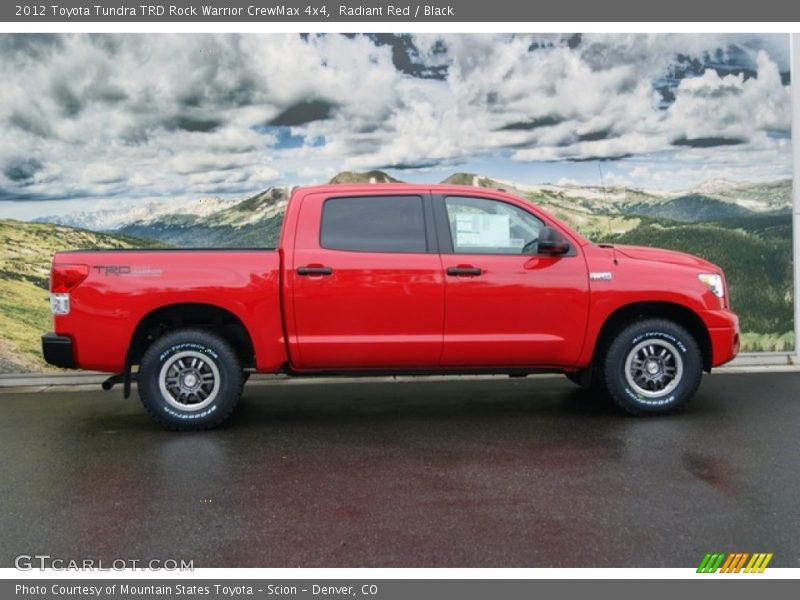  2012 Tundra TRD Rock Warrior CrewMax 4x4 Radiant Red