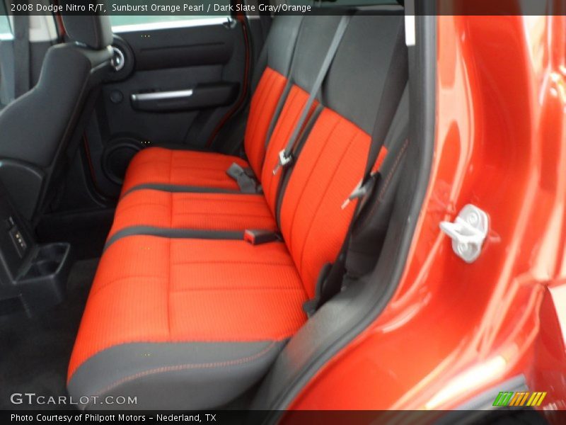  2008 Nitro R/T Dark Slate Gray/Orange Interior