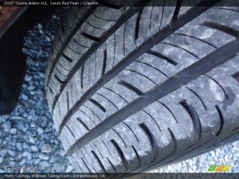 Cassis Red Pearl / Graphite 2007 Toyota Avalon XLS