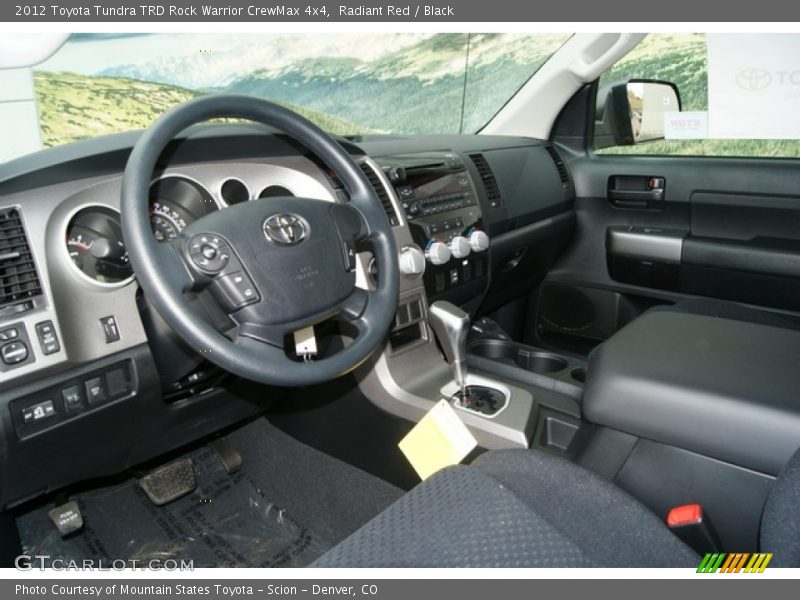  2012 Tundra TRD Rock Warrior CrewMax 4x4 Black Interior