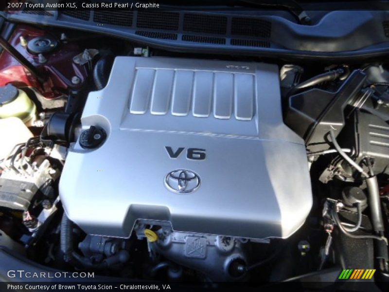 Cassis Red Pearl / Graphite 2007 Toyota Avalon XLS
