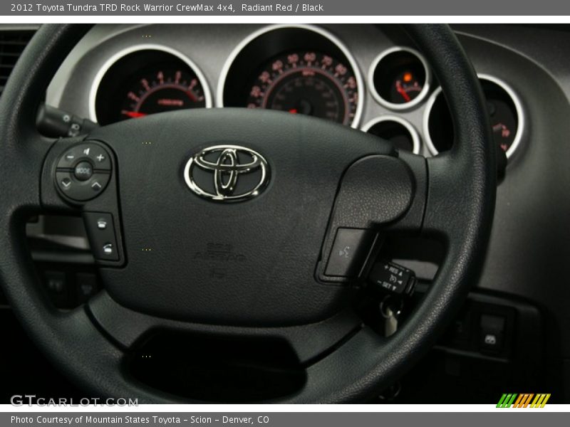 Radiant Red / Black 2012 Toyota Tundra TRD Rock Warrior CrewMax 4x4